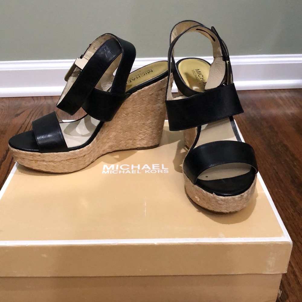 Michael Kors wedge sandals